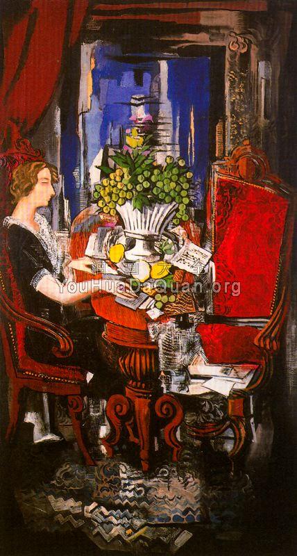 Interior with Susana - 伊斯梅尔·冈萨雷斯·德·拉·塞尔纳